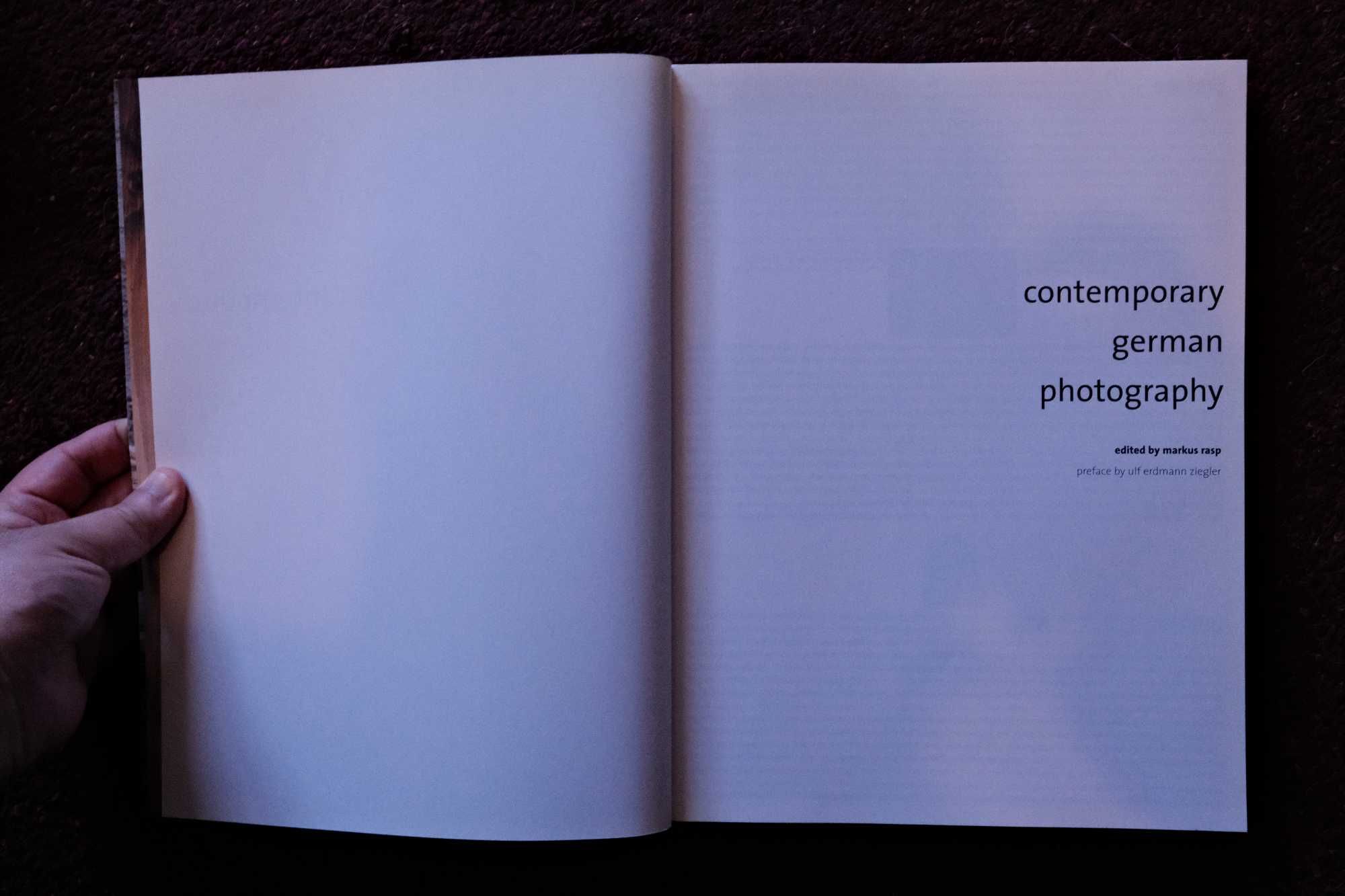 'Contemporary German Photography' (1997)