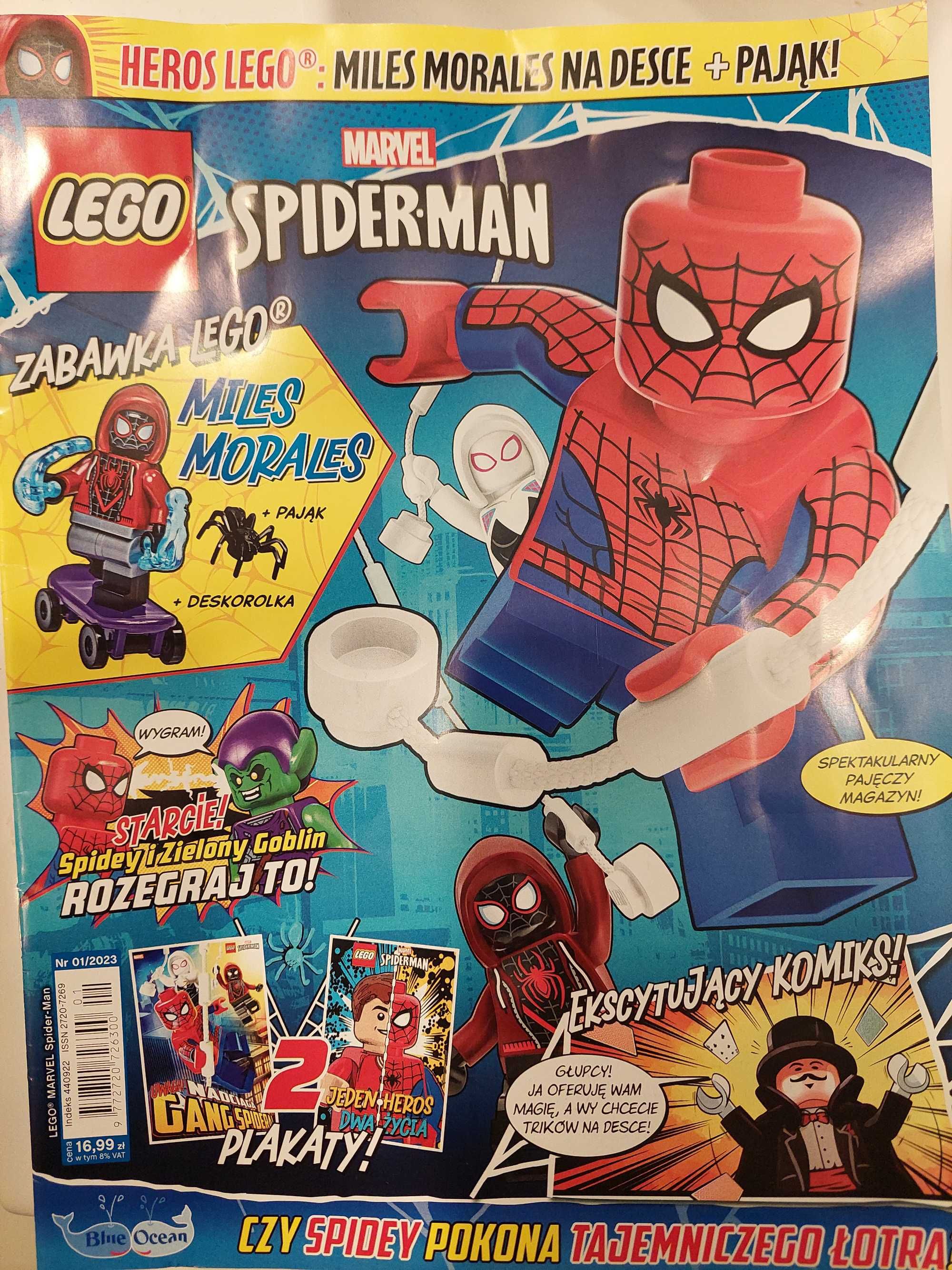 Gazetki Lego Star Wars, Batman, Spiderman, Avengers z kartami limit.