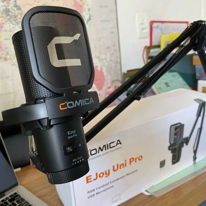 Мікрофон COMICA EJoy Uni Pro - студійний микрофон на штативе