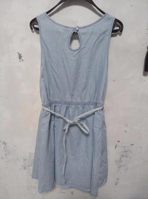 Платье g perfect jeans(gina tricot) голубое