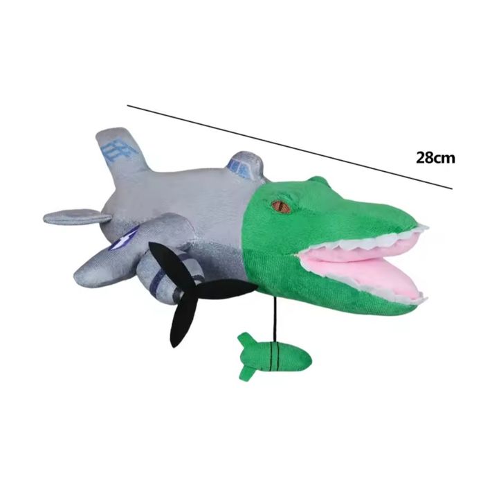 Тралалело Тралала Тунг Тунг Тунг Сахур італійський мем м’яка  іграшка