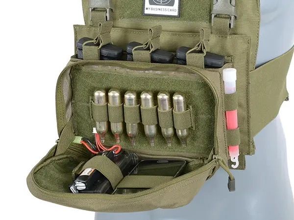 Подсумок для магазинов с карманом; підсумок тактичний під АК