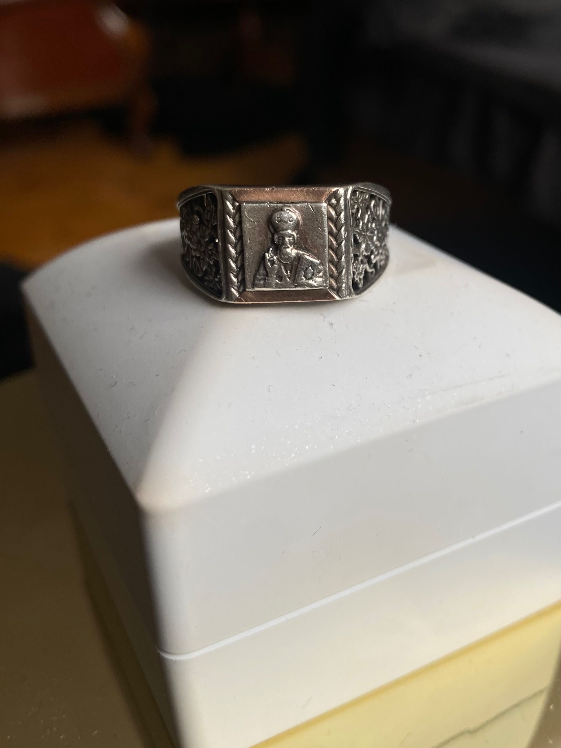 кольцо перстень печатка мужская