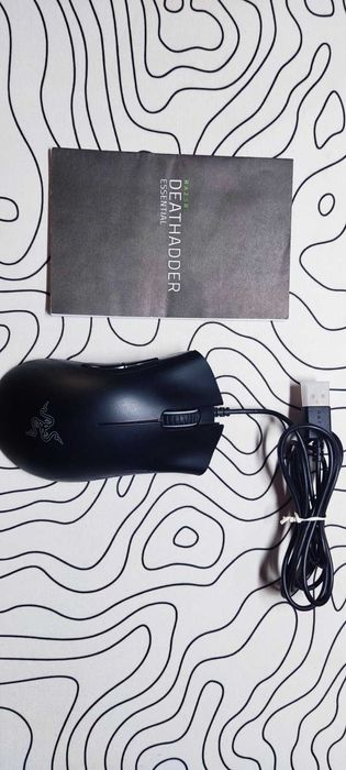 Игровая проводная мышь Razer DeathAdder Essential USB Black