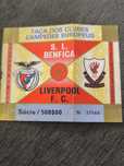Bilhete colecionador Benfica