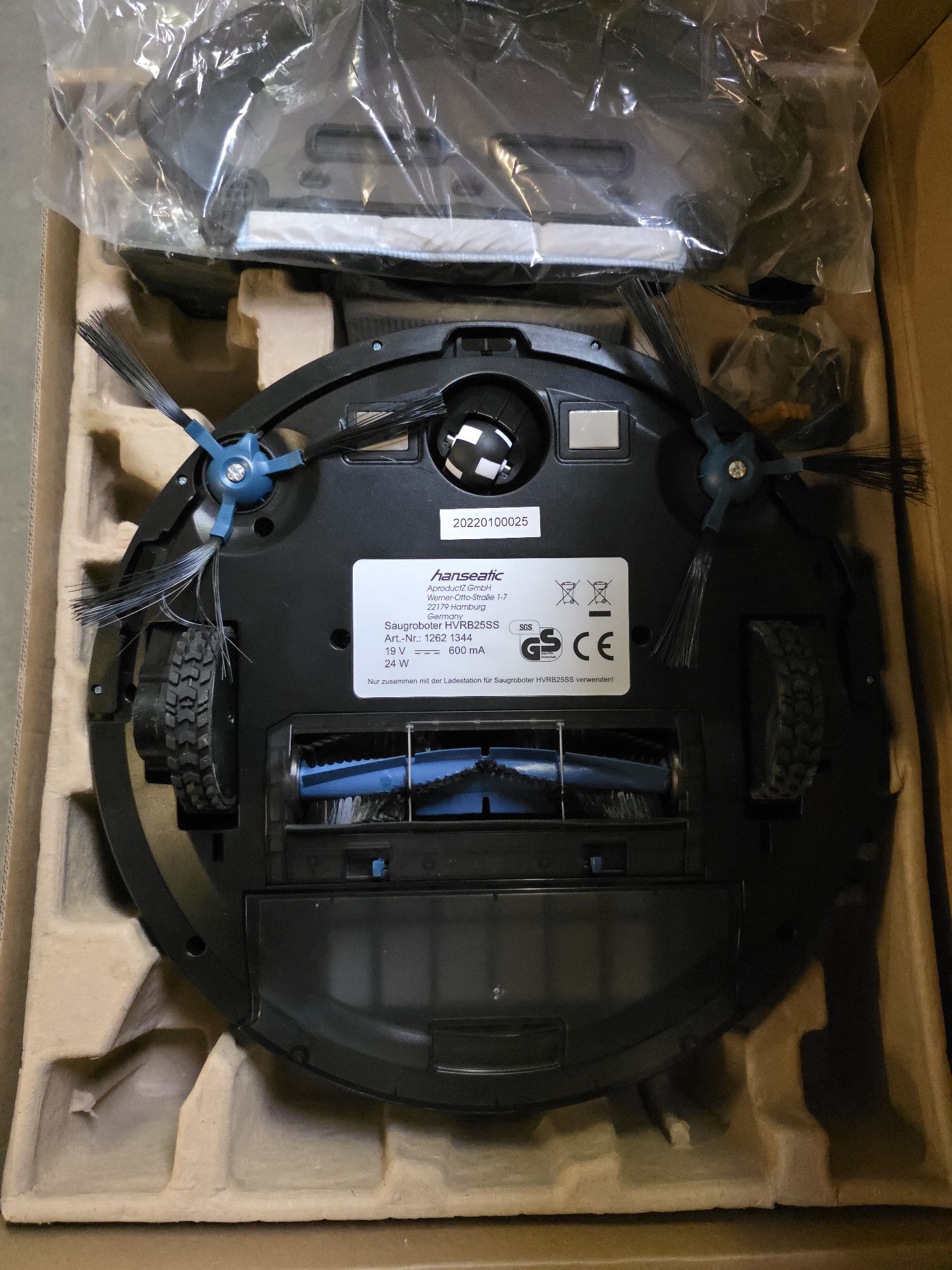 Robot Spzatajacy HANSEATIC HVRB25SS