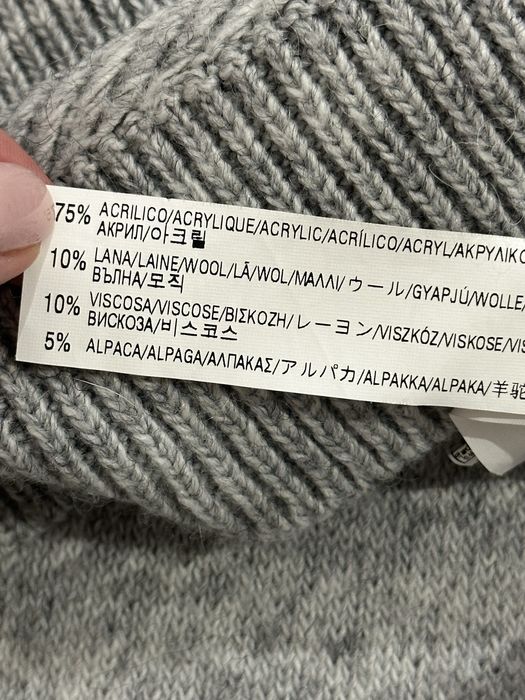 Sweter w serek oversize Zara M