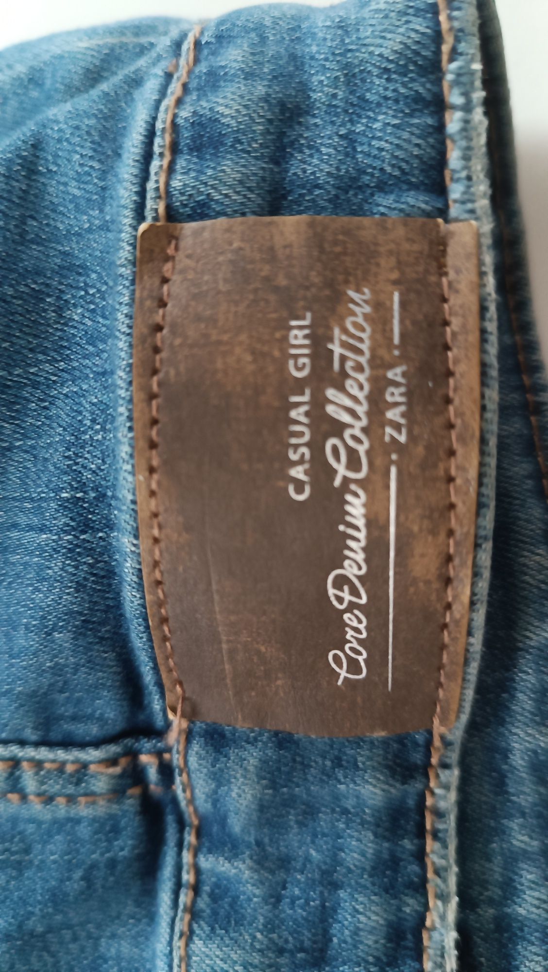 Kurtka jeansowa Zara dziewczęca roz. 116