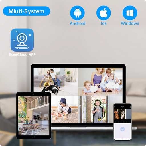 Sistema Vídeovigilância WiFi com 2 câmaras HD Jooan wireless (Novo)