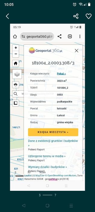 Działka 30 ar w Głuchowie koło Łańcuta