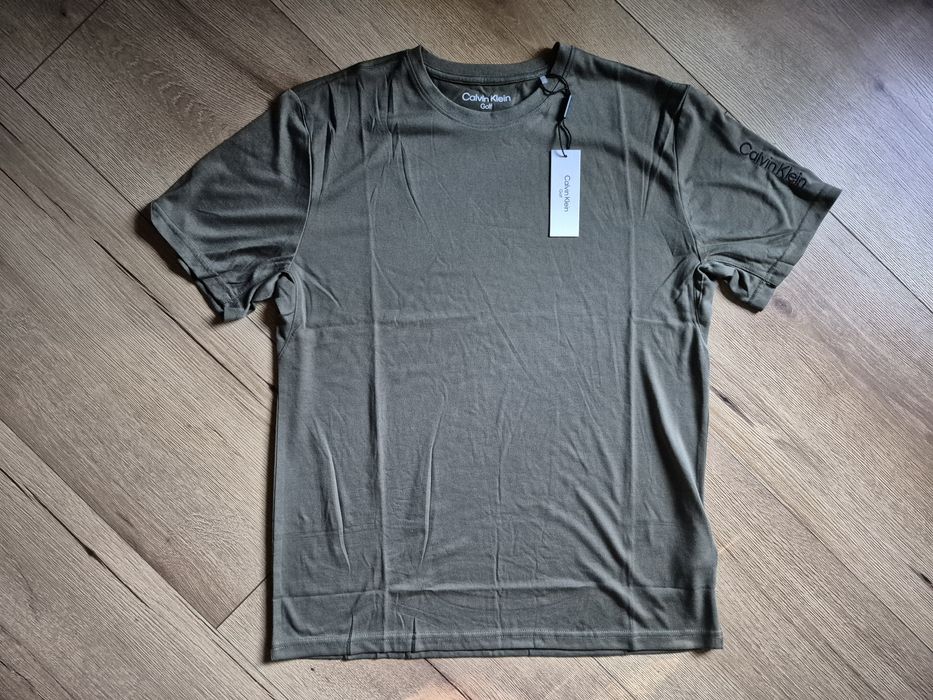 Bluzka Koszulka T shirt Męski Calvin Klein L