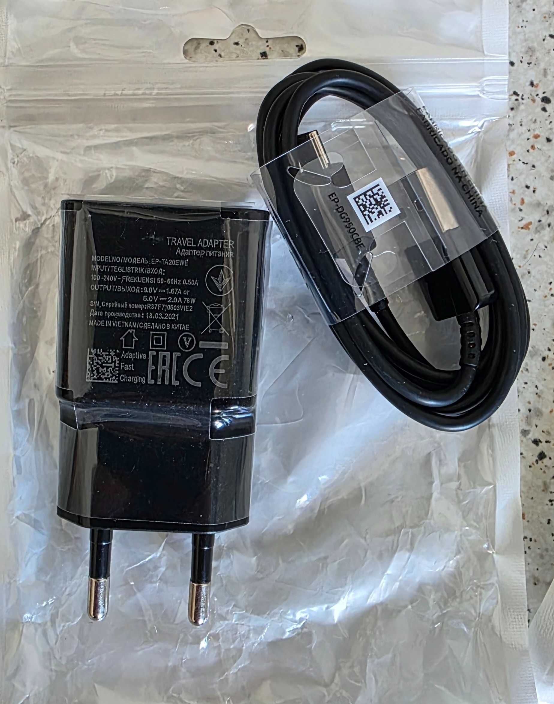 Carregador Smartphone USB/Type-C