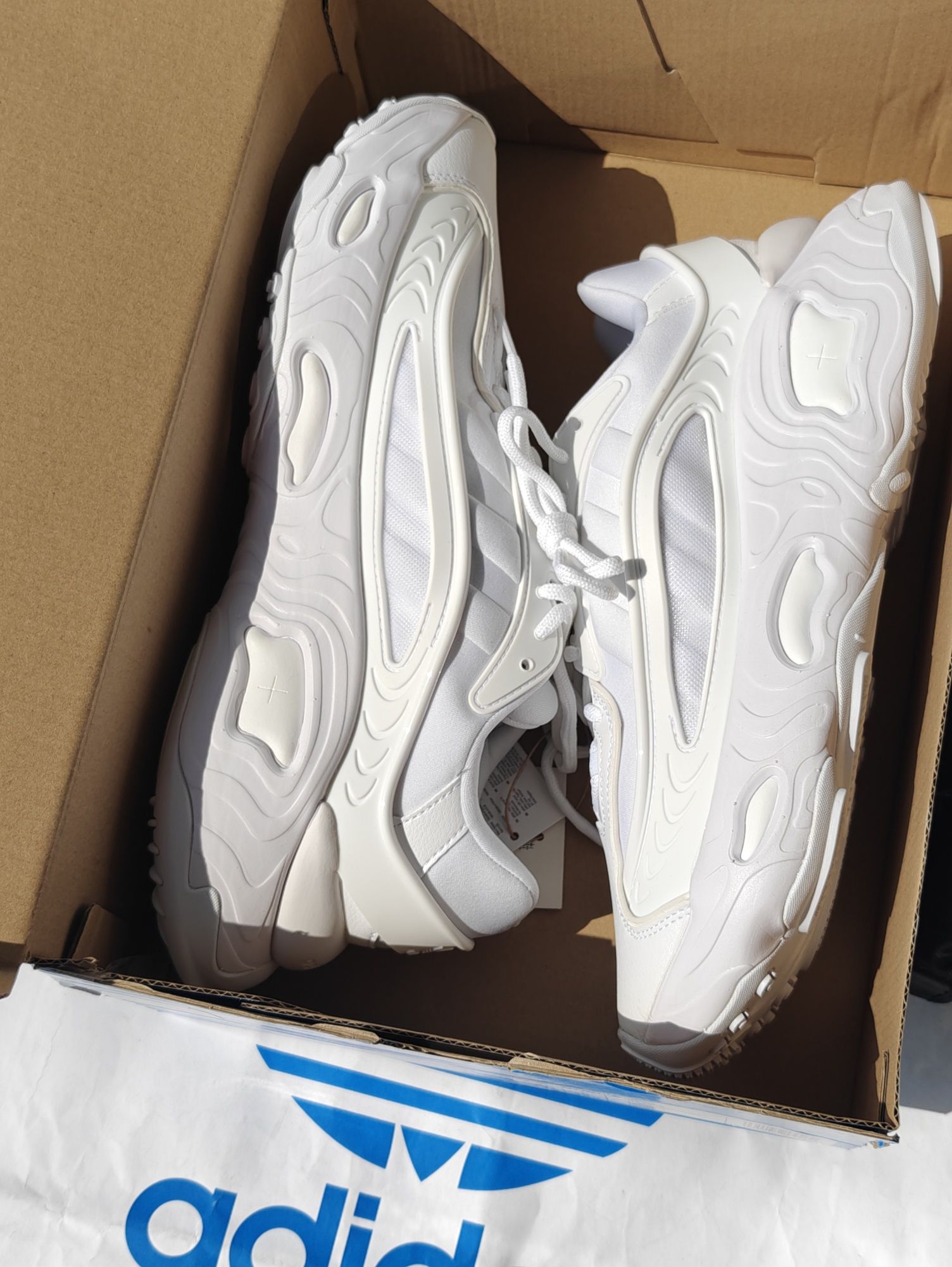 Nowe buty Adidas Oznova 43 męskie białe UK 9 jak ozweego air jordan
