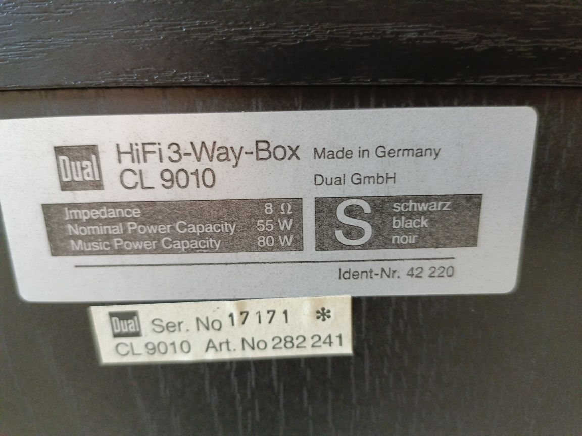 Kolumny DUAL CL 9010 80 wat