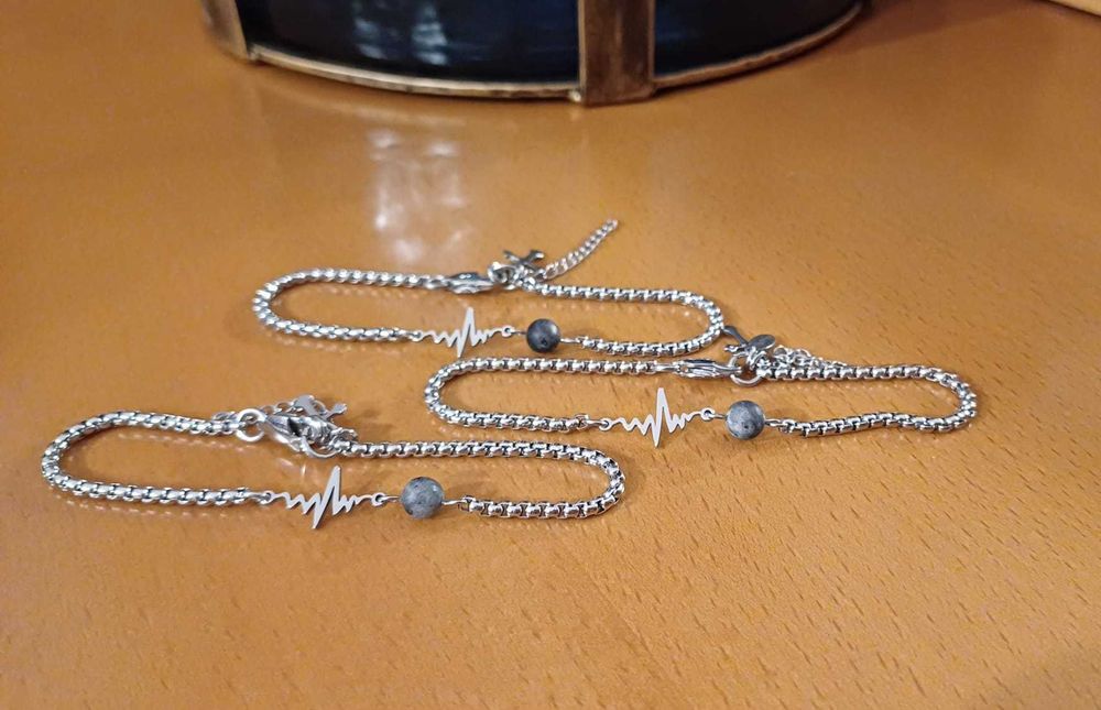 Pulseiras Unisexo em Aço Inoxidável - PulseirasMe4You