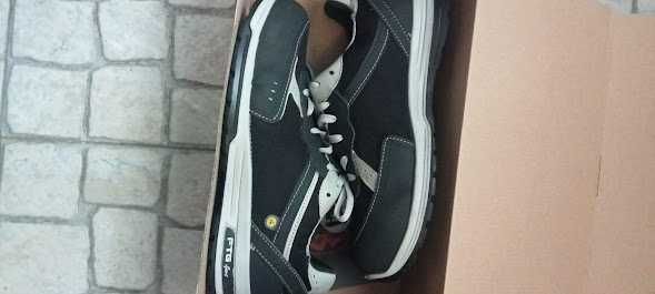 Sapatos biqueira aço segurança trabalho nº39