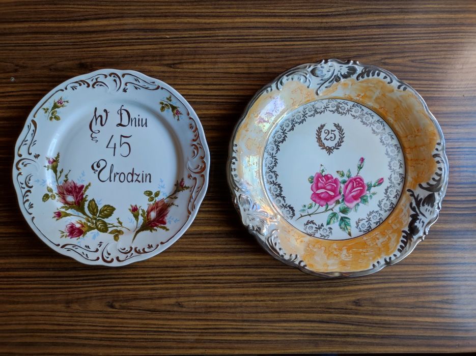 Talerze porcelanowe