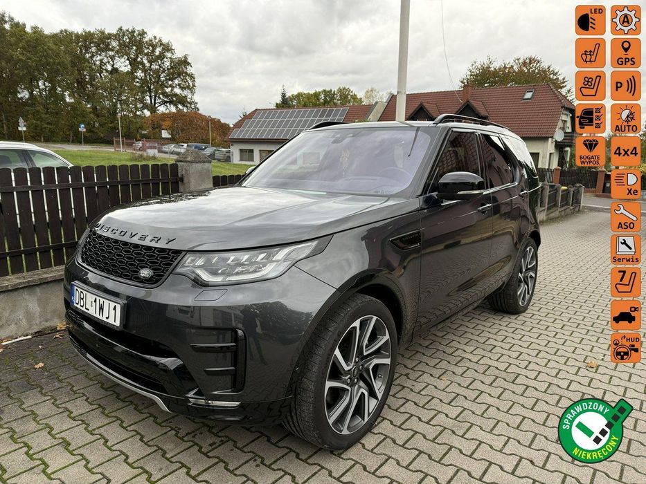 Land Rover Discovery HSE LUXURY SD6 306 PS Salon pełna opcja