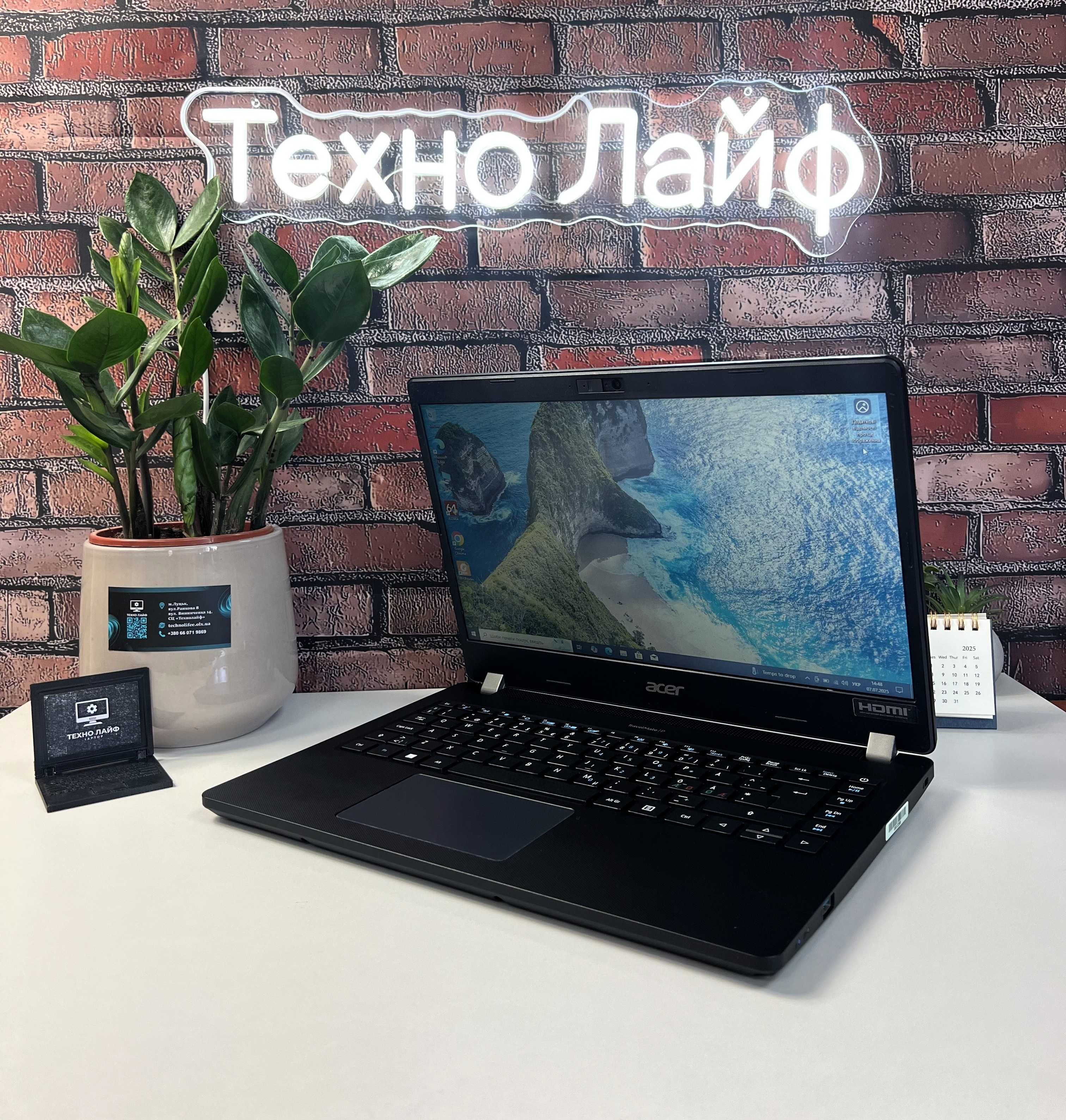 2021 рік! Acer TravelMate P214-53·i3-1115G4·8GB+SSD256·14"HD·Гарантія