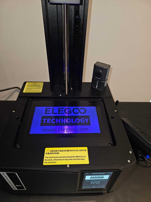 Drukarka 3D żywiczna Elegoo Mars 5 Ultra +płyta+zbiornik+żywice