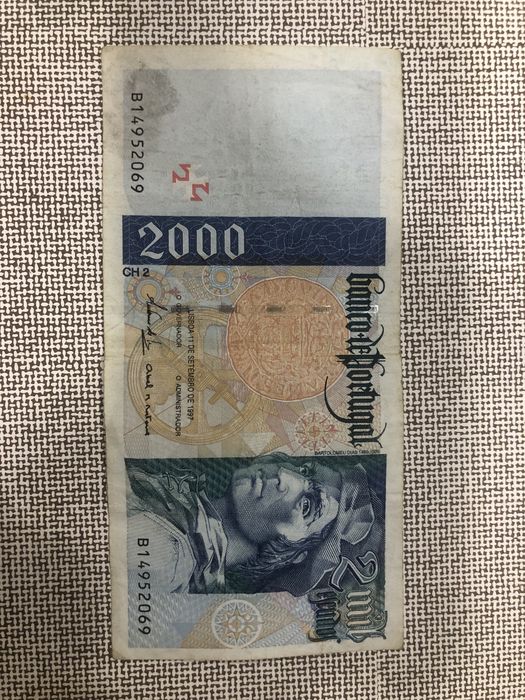Nota de 2000 Escudos