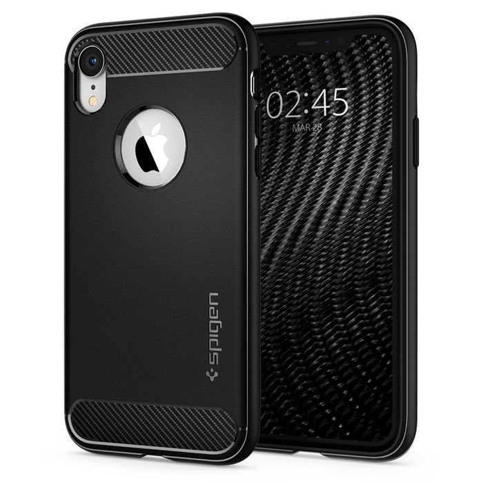 Etui Spigen Rugged Armor Iphone Xr Czarny Mat