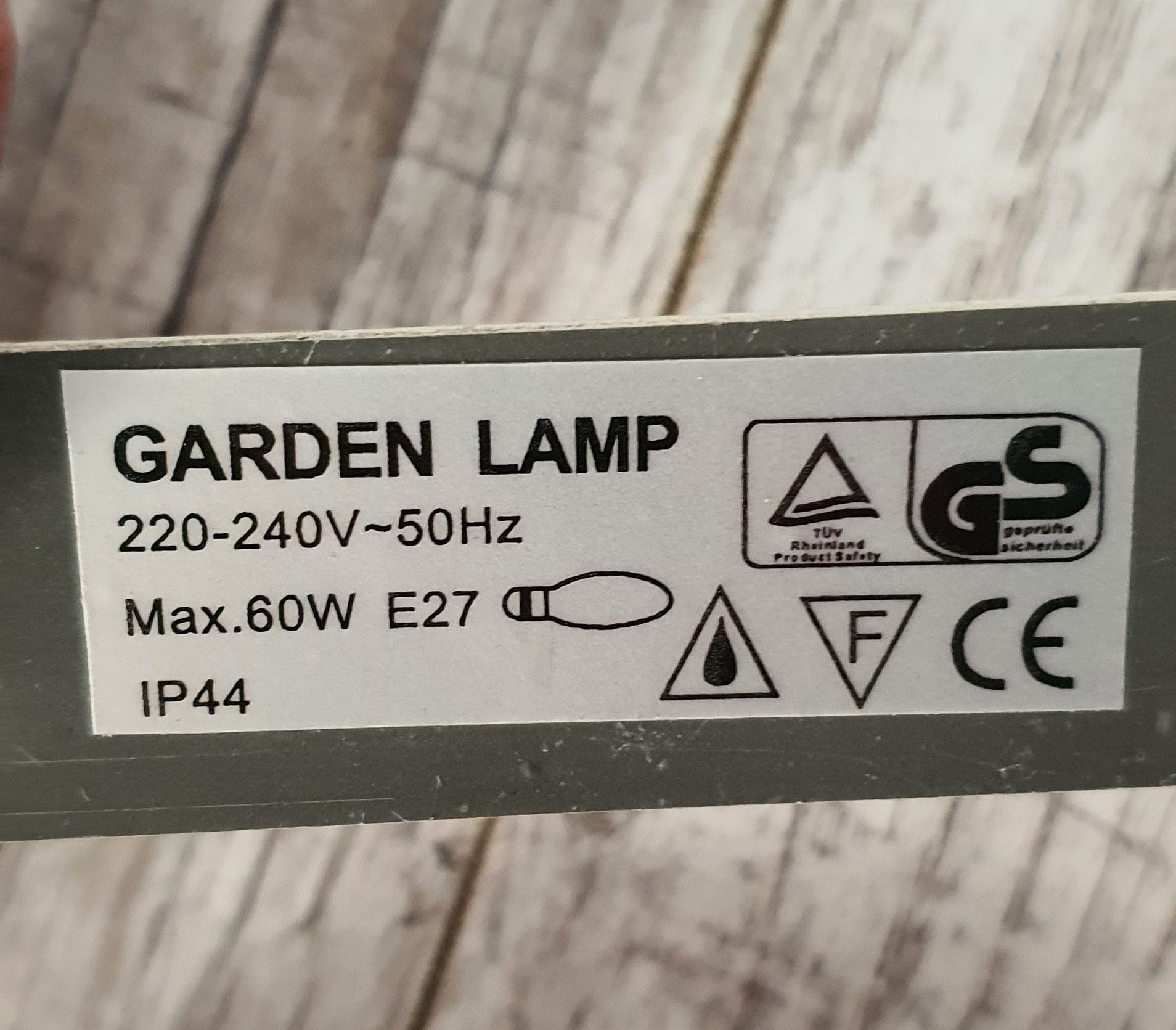 Lampy latarnie ogrodowe 2 szt