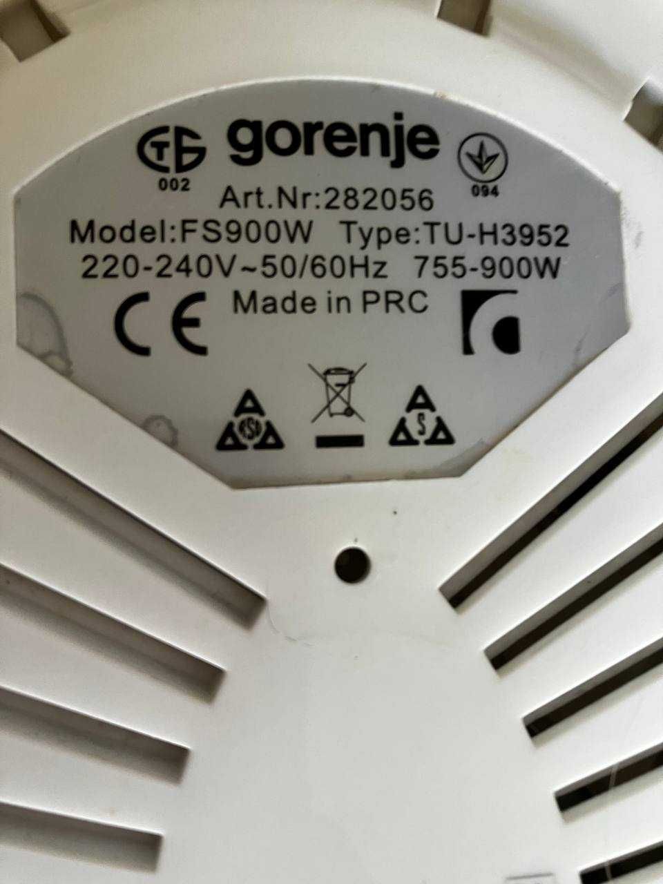 Пароварка Gorenje