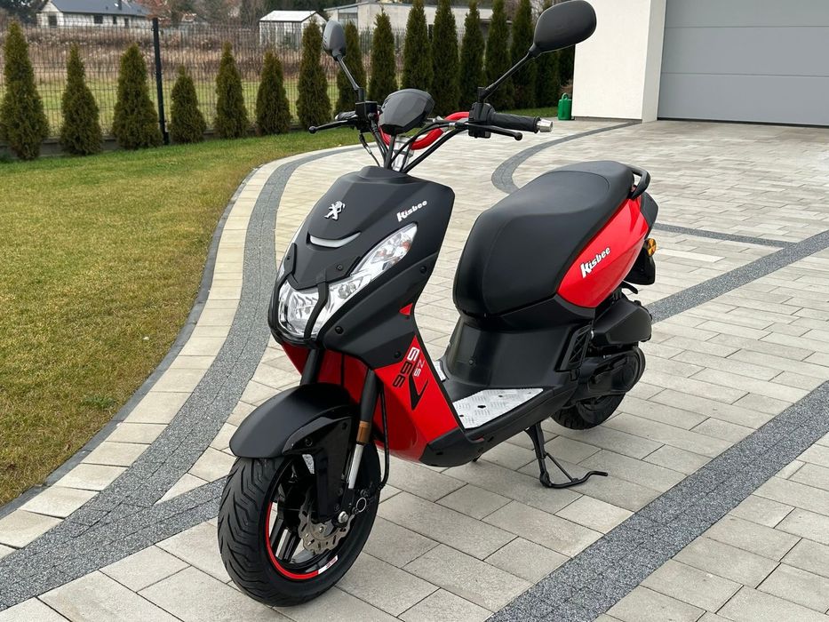 Peugeot Kisbee STREETZONE 2019r 50cc 2t bdb stan raty transport FILM