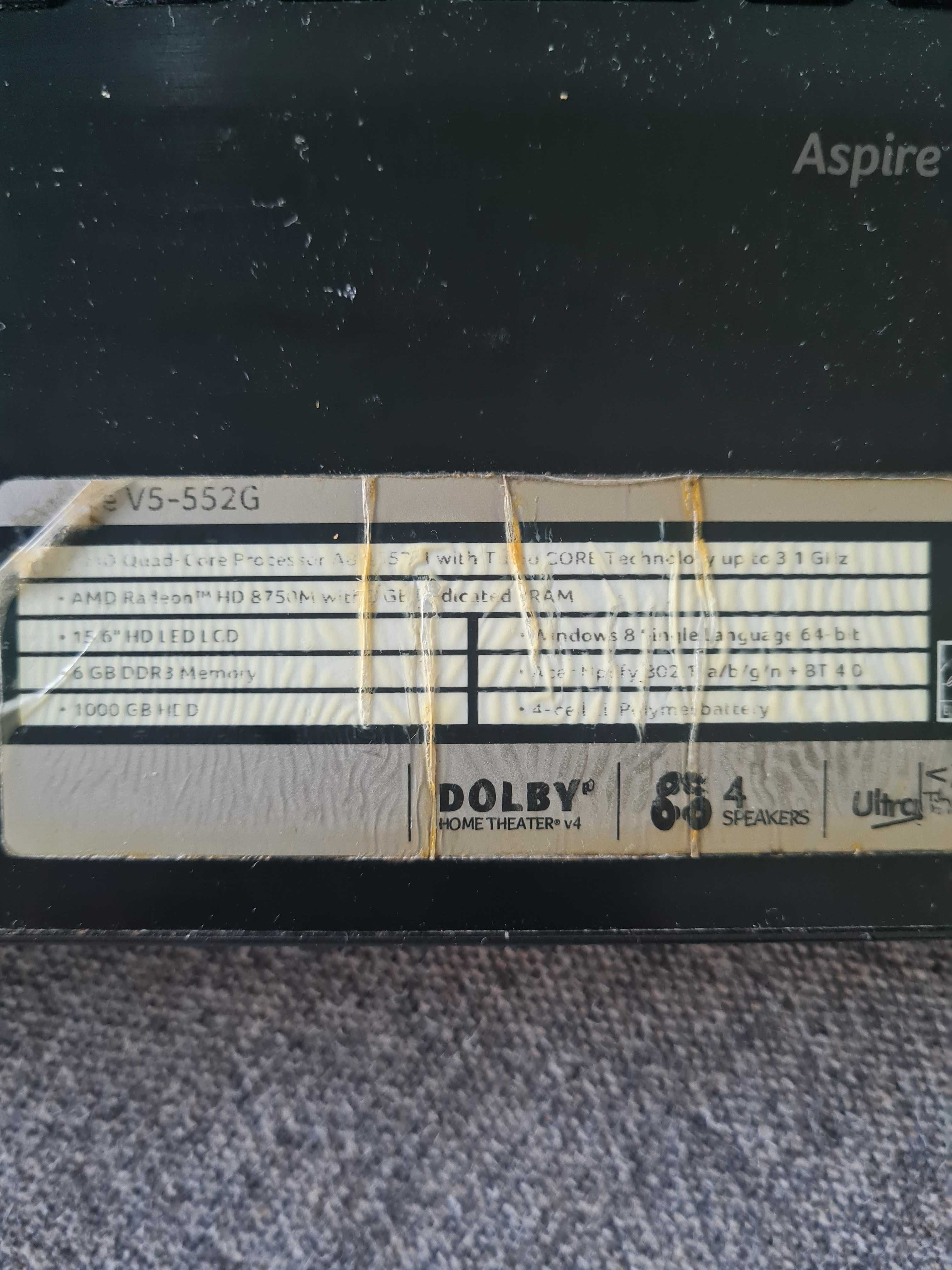 Ноутбук Acer Aspire V5-552G