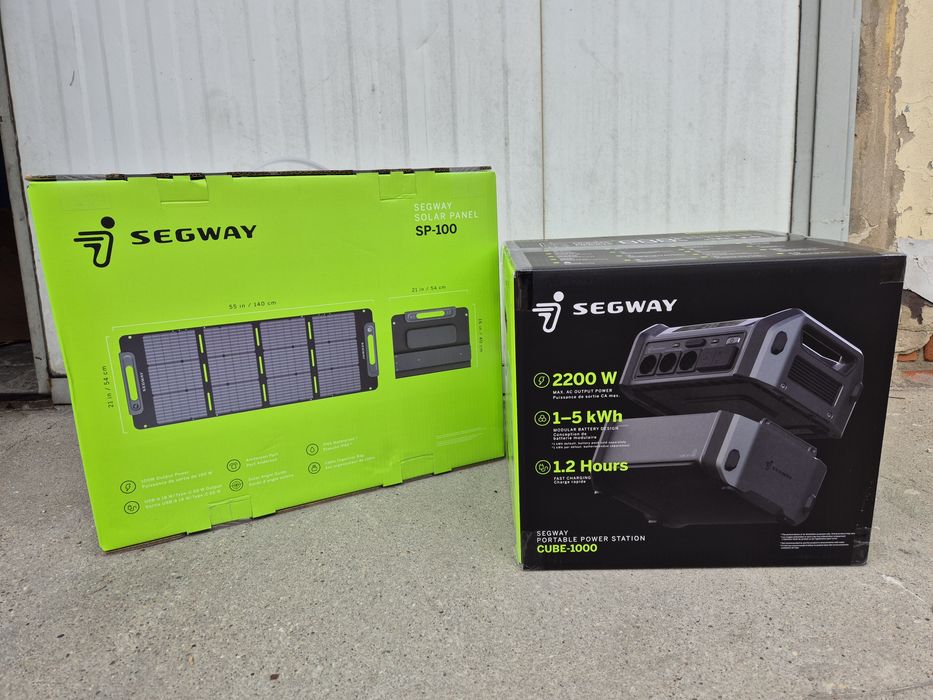 Mobilna Stacja Ładowania Segway Cube 1024Wh 2200W + Solar SP100