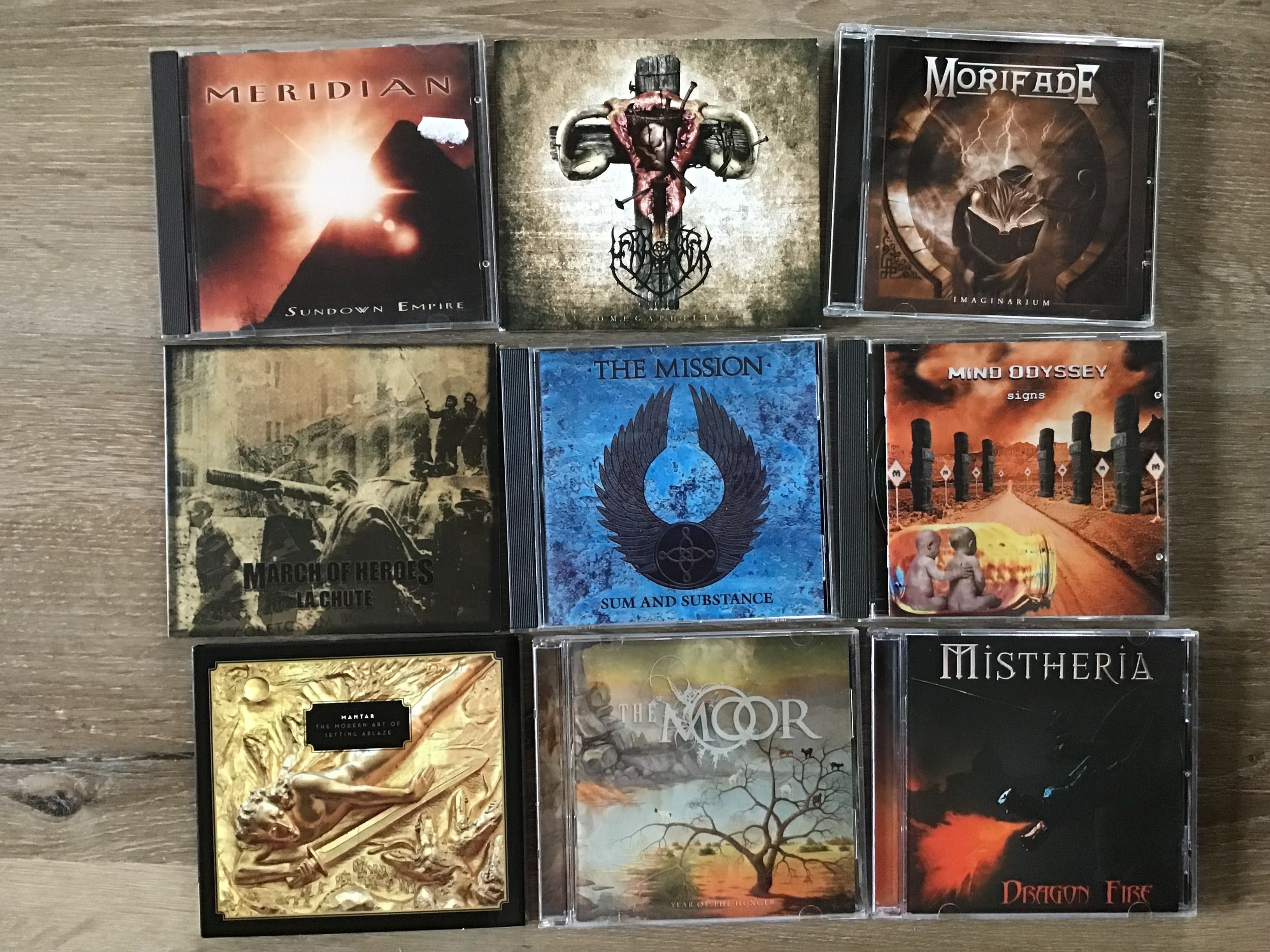 CDs metal , gótico, rock, letra L+ M Actualizada