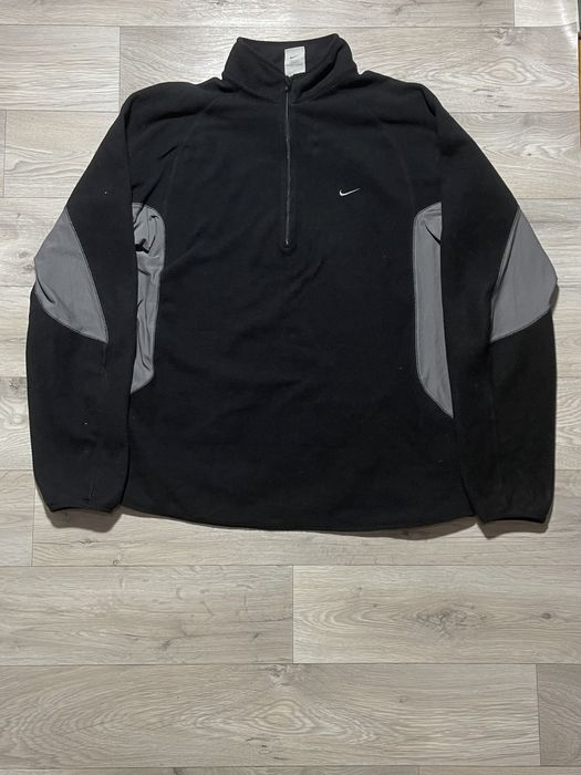 Вінтажна чорна фліска Nike Therma-Fit