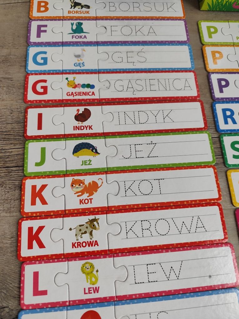 Zestaw puzzli edukacyjnych Carotina