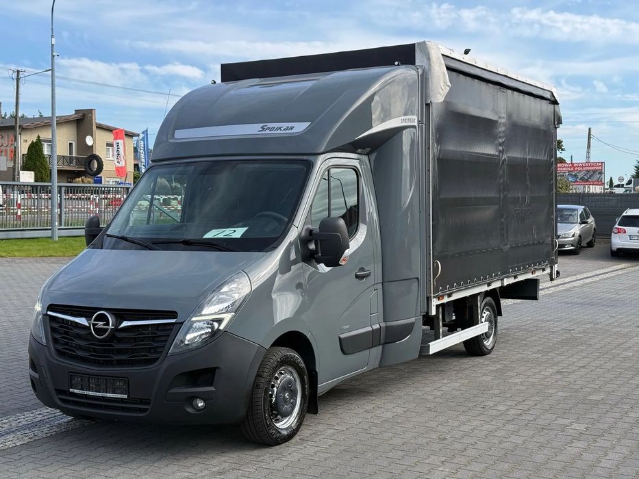 Opel Movano Spojkar Plandeka + Firana 8ep Kabina Sypialna Salon PL  NR.72 Zawieszenie na poduszkach, Dwa akumulatory, Webasto Tempomat
