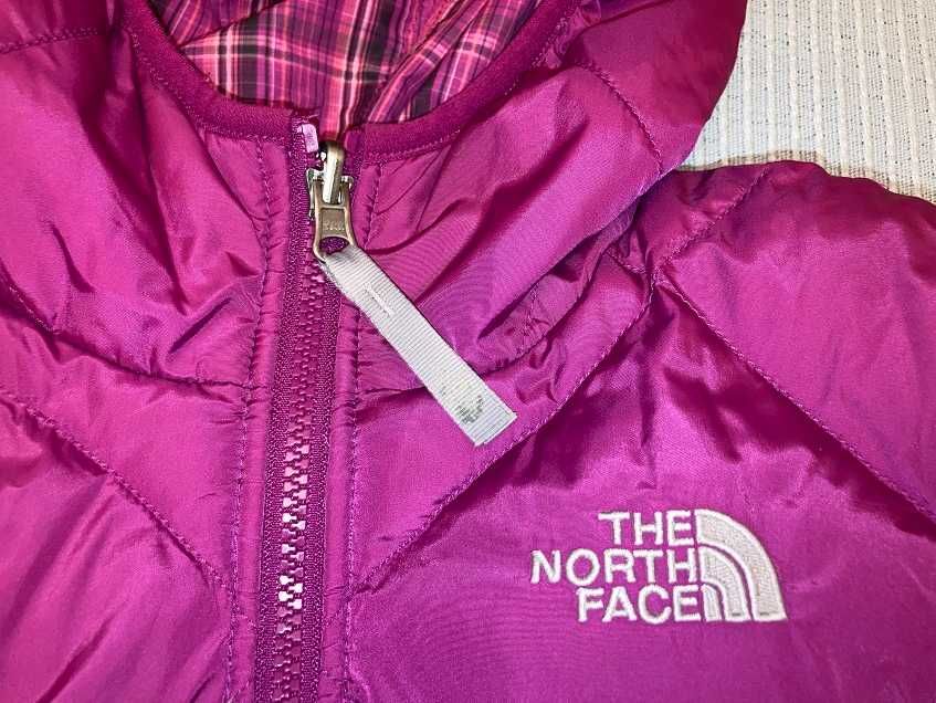 TNF THE NORTH FACE - kurtka puchowa dwustronna - rozm. 160-165 cm