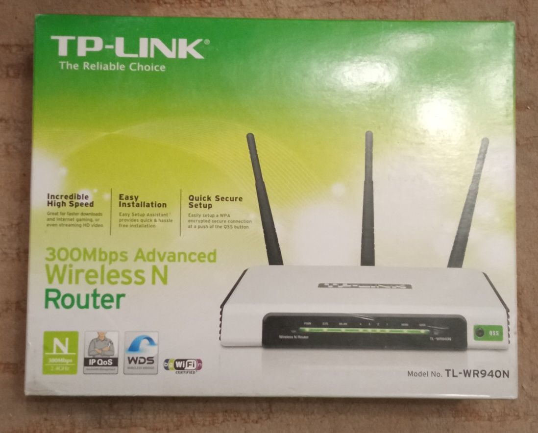 Wi-FI роутер TP-Link TL-WR940N