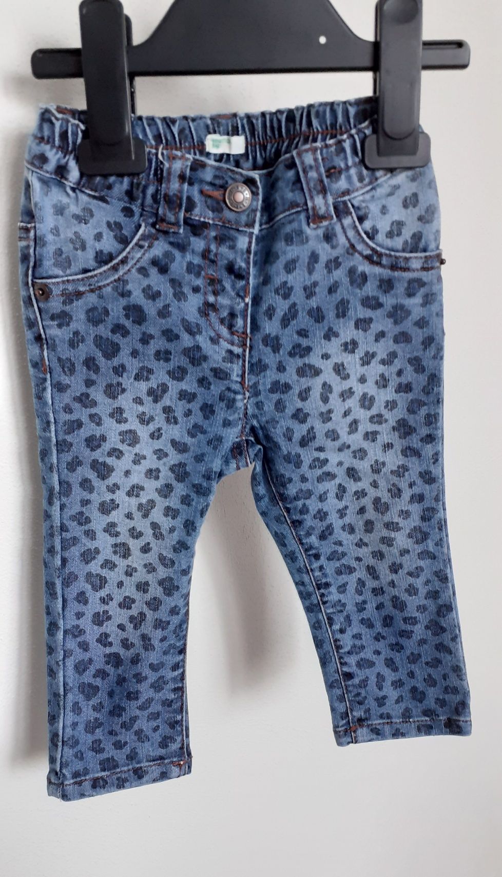 Spodnie jeansowe panterka BENETTON