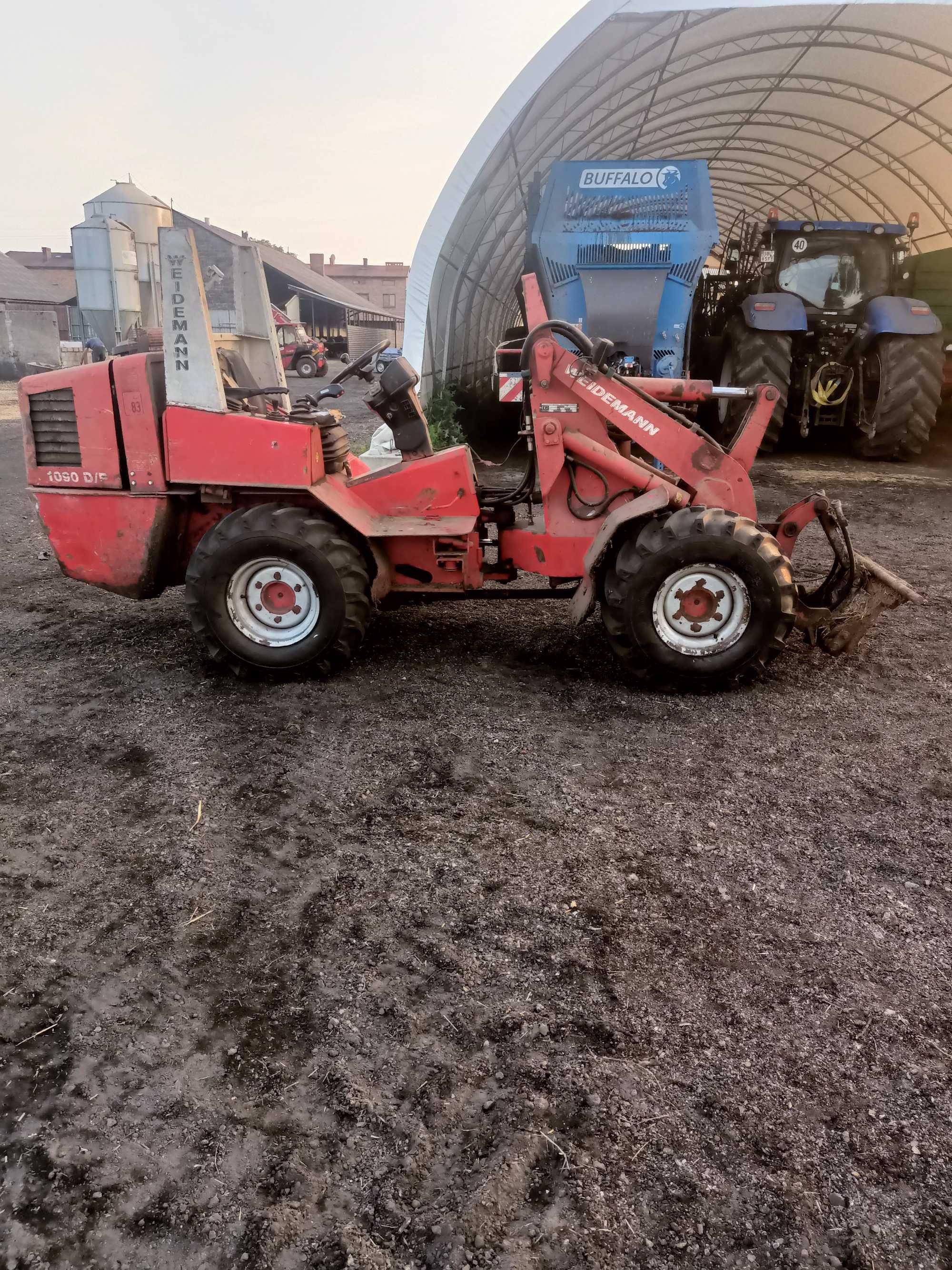 Ładowarka weidemann 1090d/p mini ładowarka