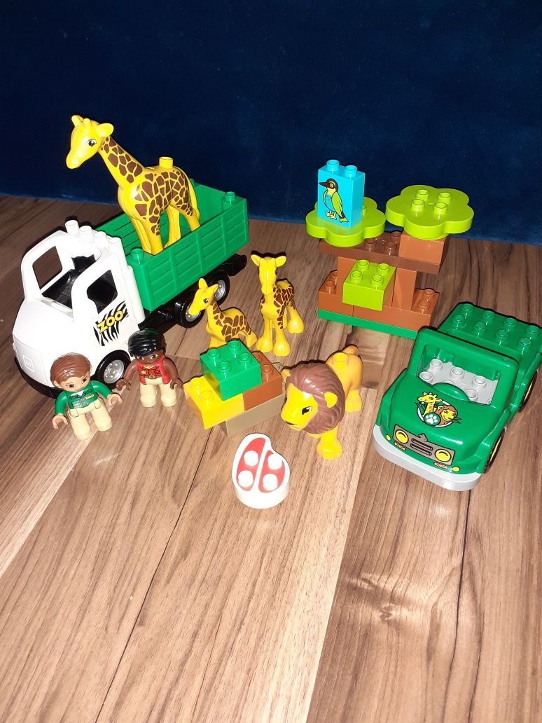 Lego Duplo Safari 10802 i 6172 GRATIS 2 żyrafy