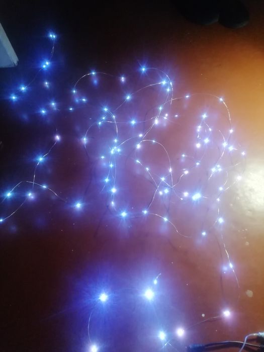 Светодиодная гирлянда с USB/ штора