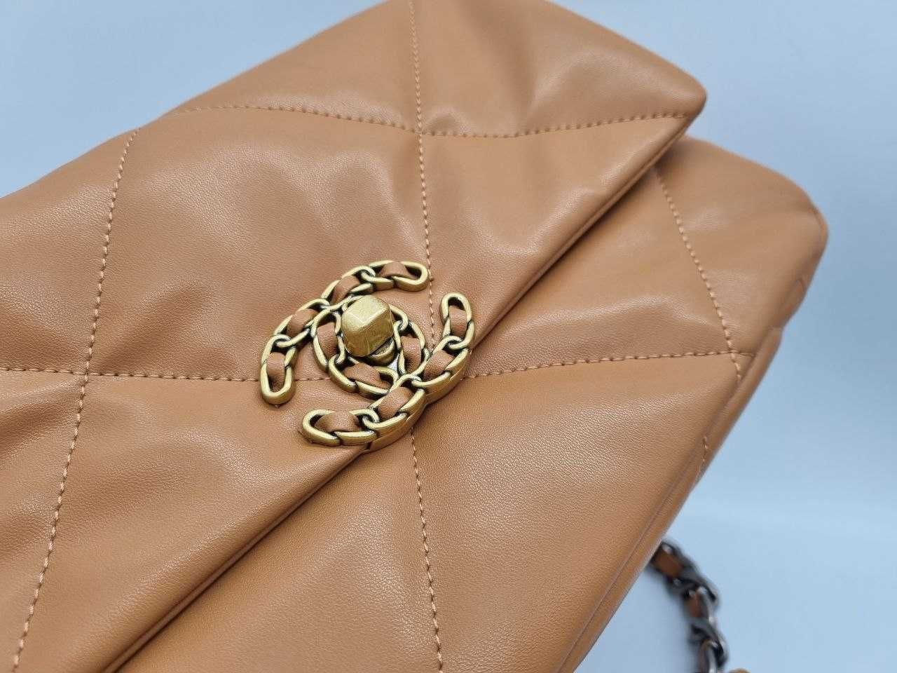 Женская сумка Chanel. Жіноча коричнева  сумка шанель