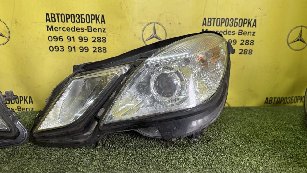 Передні фари Mercedes W212 дорестайлінг галоген