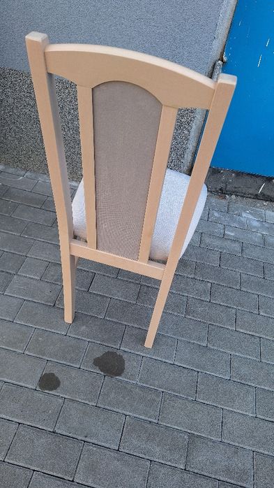 Nowe: Stół rozkładany + 6 krzeseł,sonoma+latte, dostawa cała POLSKA