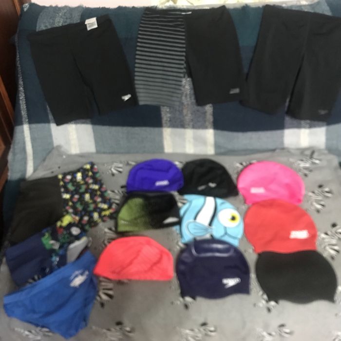 Zoggs, speedo, nabaiji для плавання, шапочки, труси, шорти для басейна