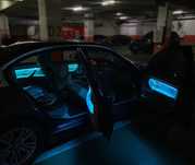 Штатная подсветка салона BMW f30/31