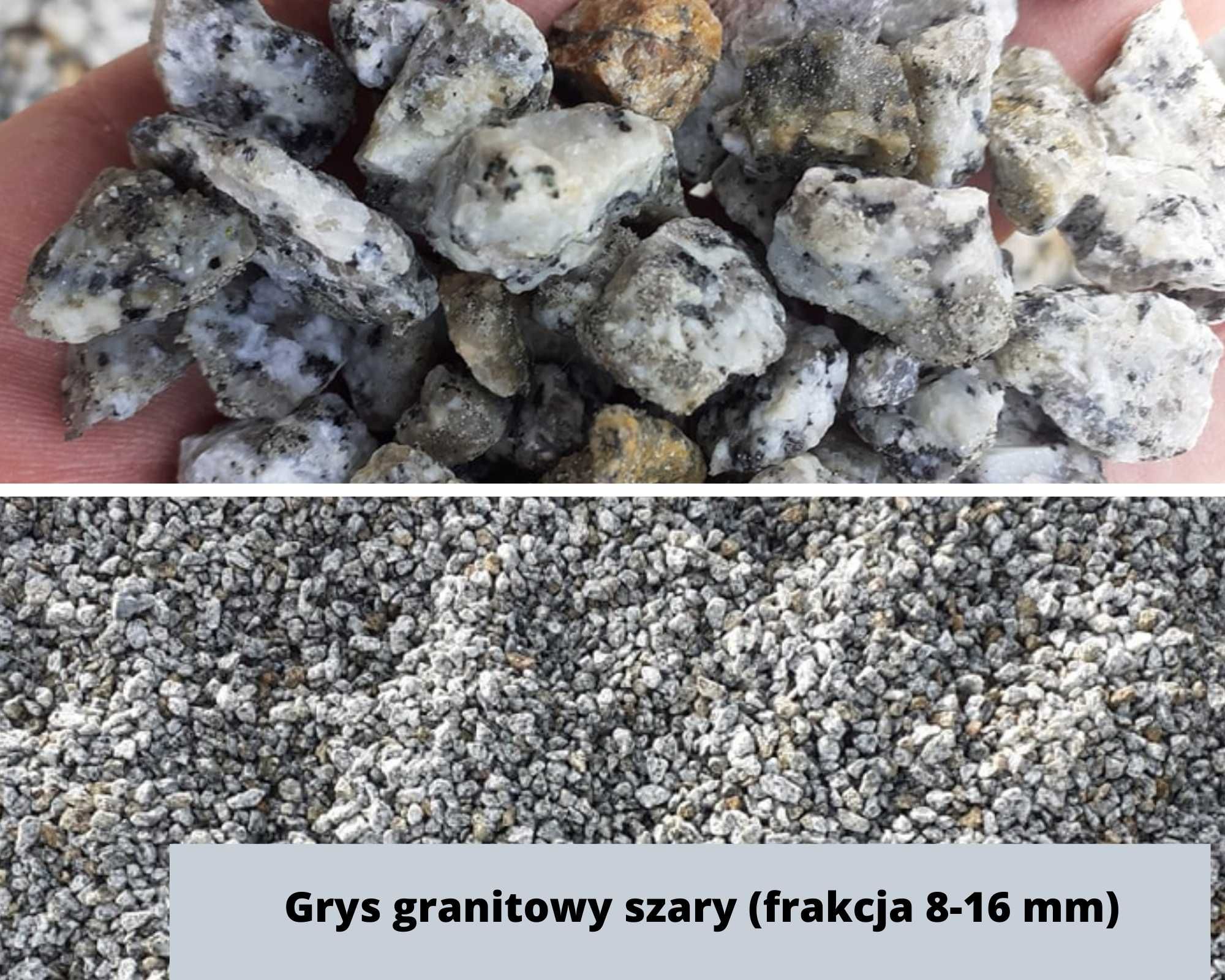 Kamienie/podłoża ogrodowe - grys bazaltowy (frakcja 16 - 22 mm)