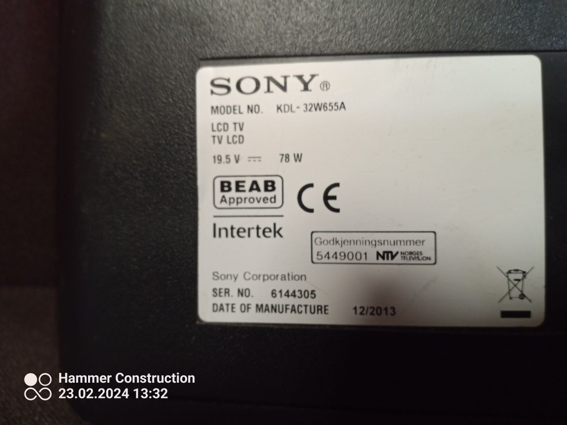 Telewizor   Sony