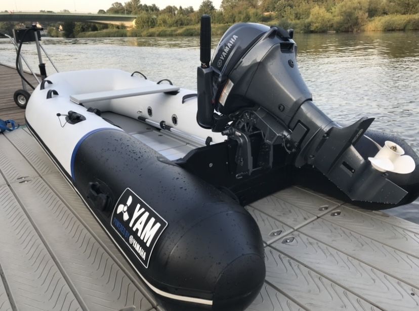 Ponton Yamaha 310s z silnikiem Yam B6hp.Gwarancja fabryczna do 2027.