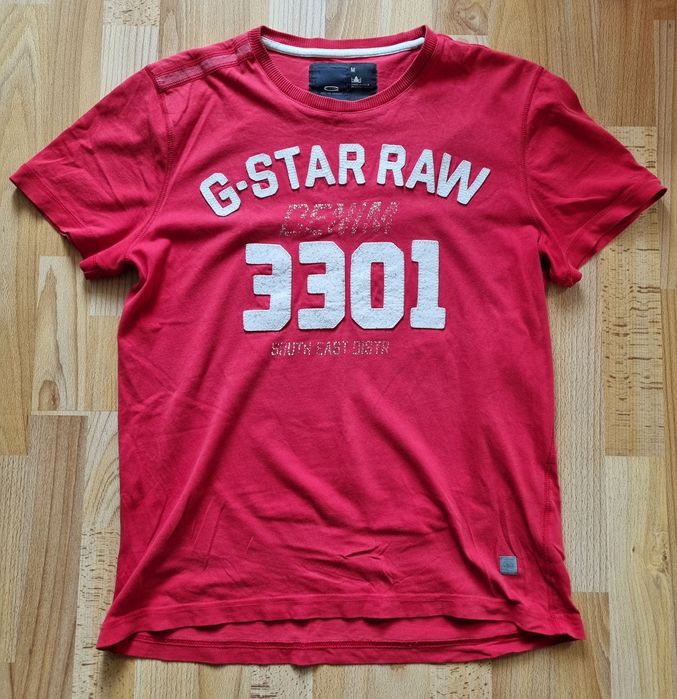 Футболка G-Star Raw, М, объёмные буквы